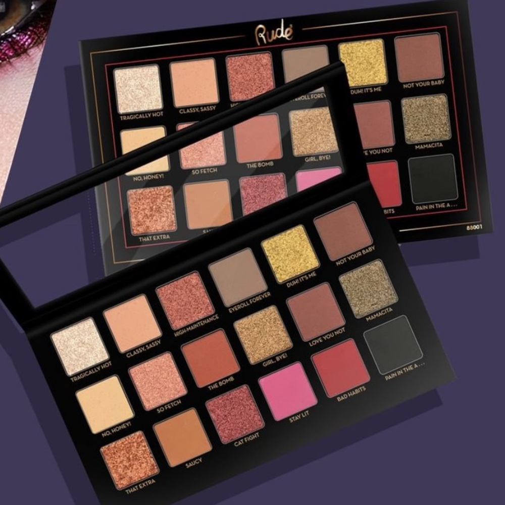 Rude Cosmetics... “Too much Drama”eyeshadow pallet